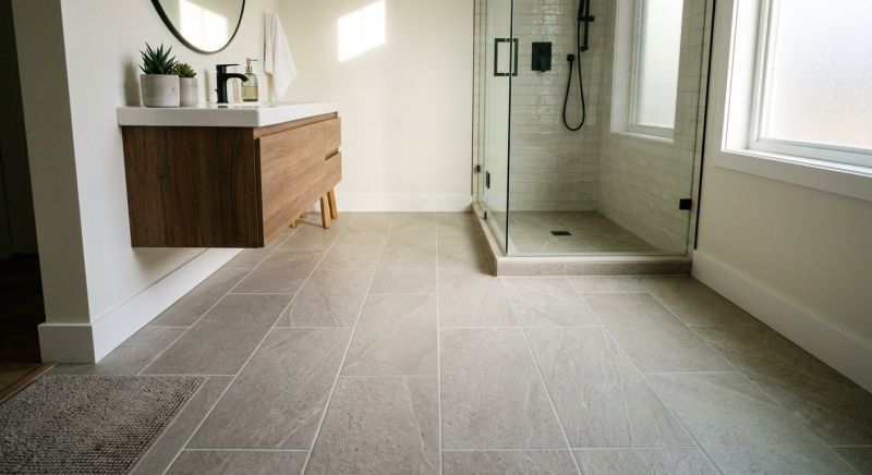 Restroom Floor Replacement in Alexandria, VA